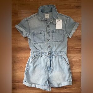 NWT Denim Jumper-Size Small